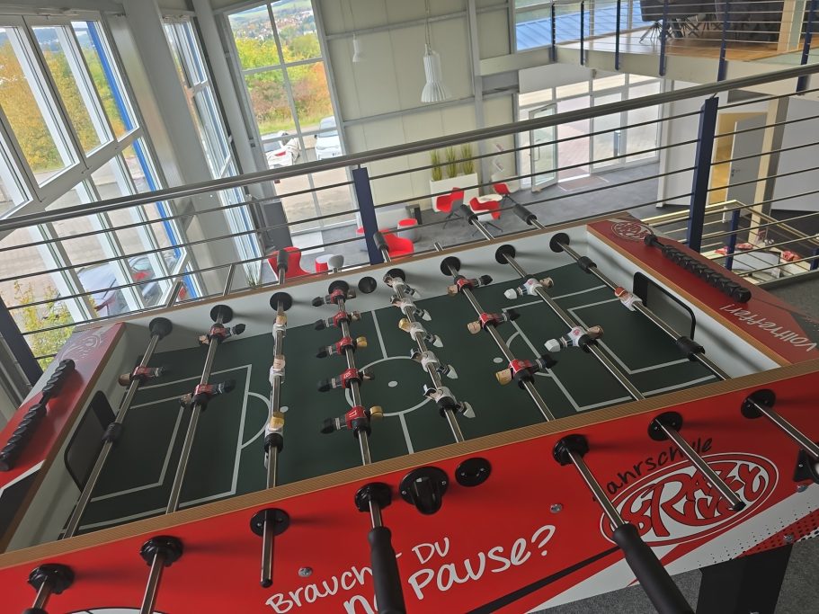 Eine Runde noch :-) Tischkicker