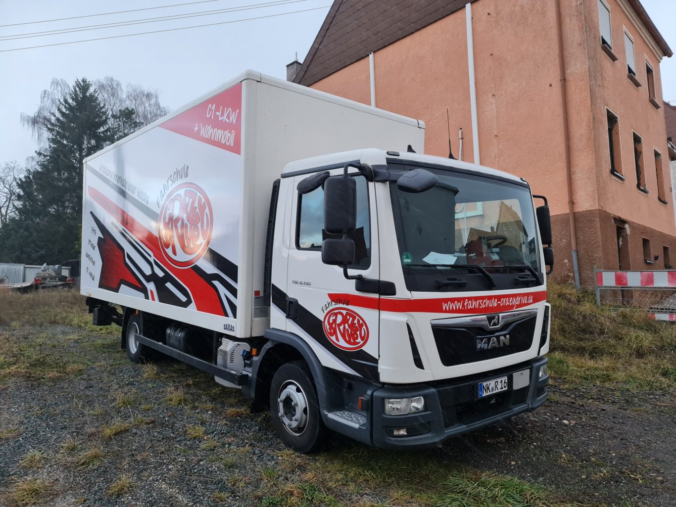 Unser MAN TGL für die C1 und C1E Ausbildung Unser MAN TGL für die C1 und C1E Ausbildung