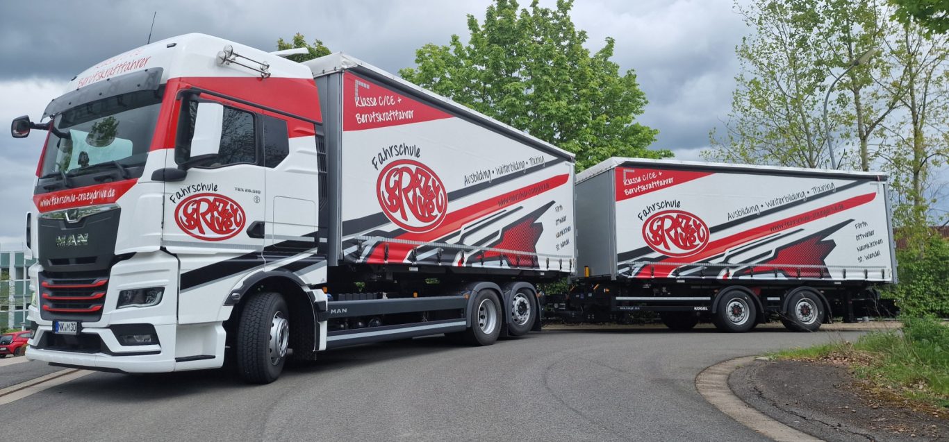 Unser MAN TGX mit Kögel Starrdeichselanhänger Unser MAN TGX mit Kögel Starrdeichselanhänger